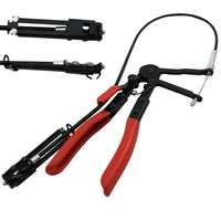 new bendable throat type tube bundle clamp cable wire pliers tubing car auto fuel oil water pipe clamp repairing tool