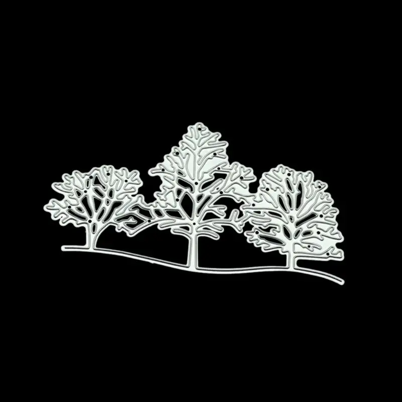 

2021 New Trees DIY Metal Cutting Dies Stencil Scrapbooking Photo Album Paper Card Crafts Decor