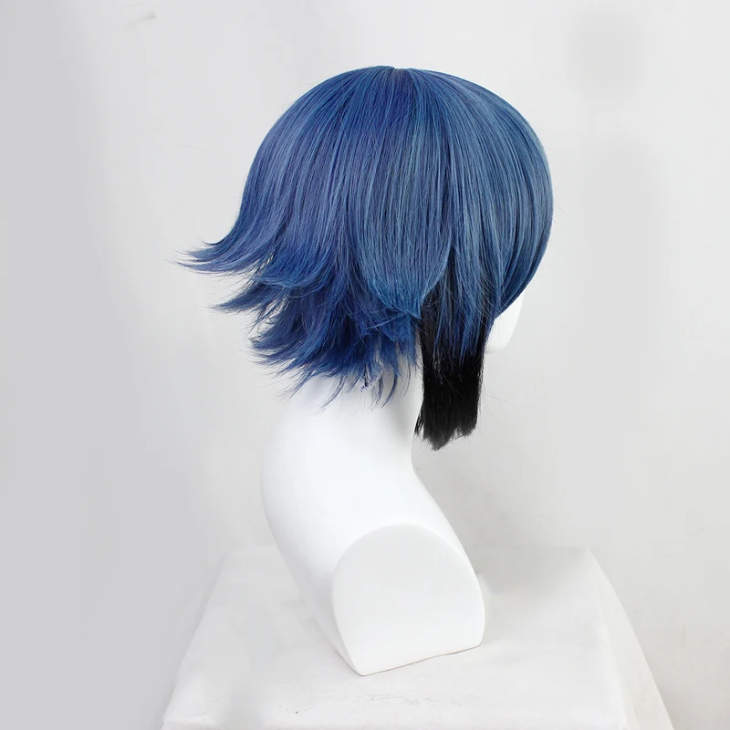 Аниме BNA совершенно новое животное Michiru синий черный микс короткие Kagemori косплей