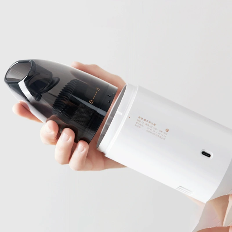 

Vacuum Cleaner,Portable Rechargeable Battery Dust Buster Lightweight Wet Dry Vacuum Cleaner,Easy To Clean Desktop