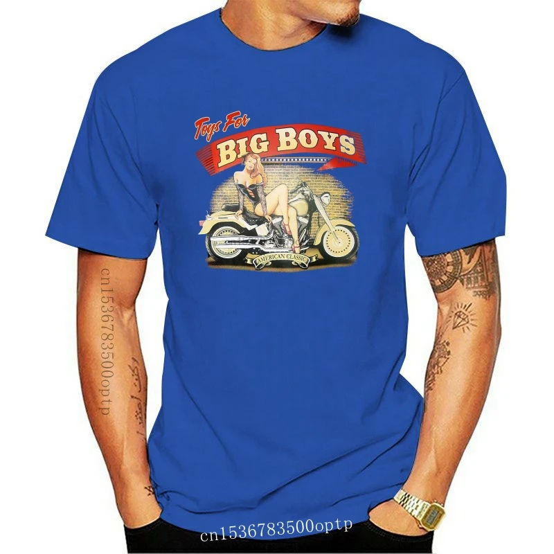 

T-Shirt Biker Motorcycle Custom Pinup Bike Vintage Classic Size L