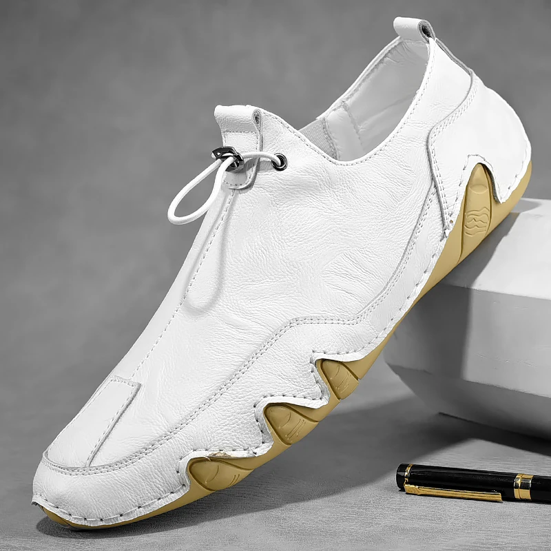 

Casual Shoes Man White Breathable Men's Shoes Men Casual Sneakers Fashion Light Summer Sneaker Man Shoe Air Mesh