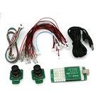 Аркадный Контроллер XBOX 360 с аналоговой осью вращения, Нулевая задержка, USB-плата, энкодер для подключения ПК, PS3, игр, ручная работа