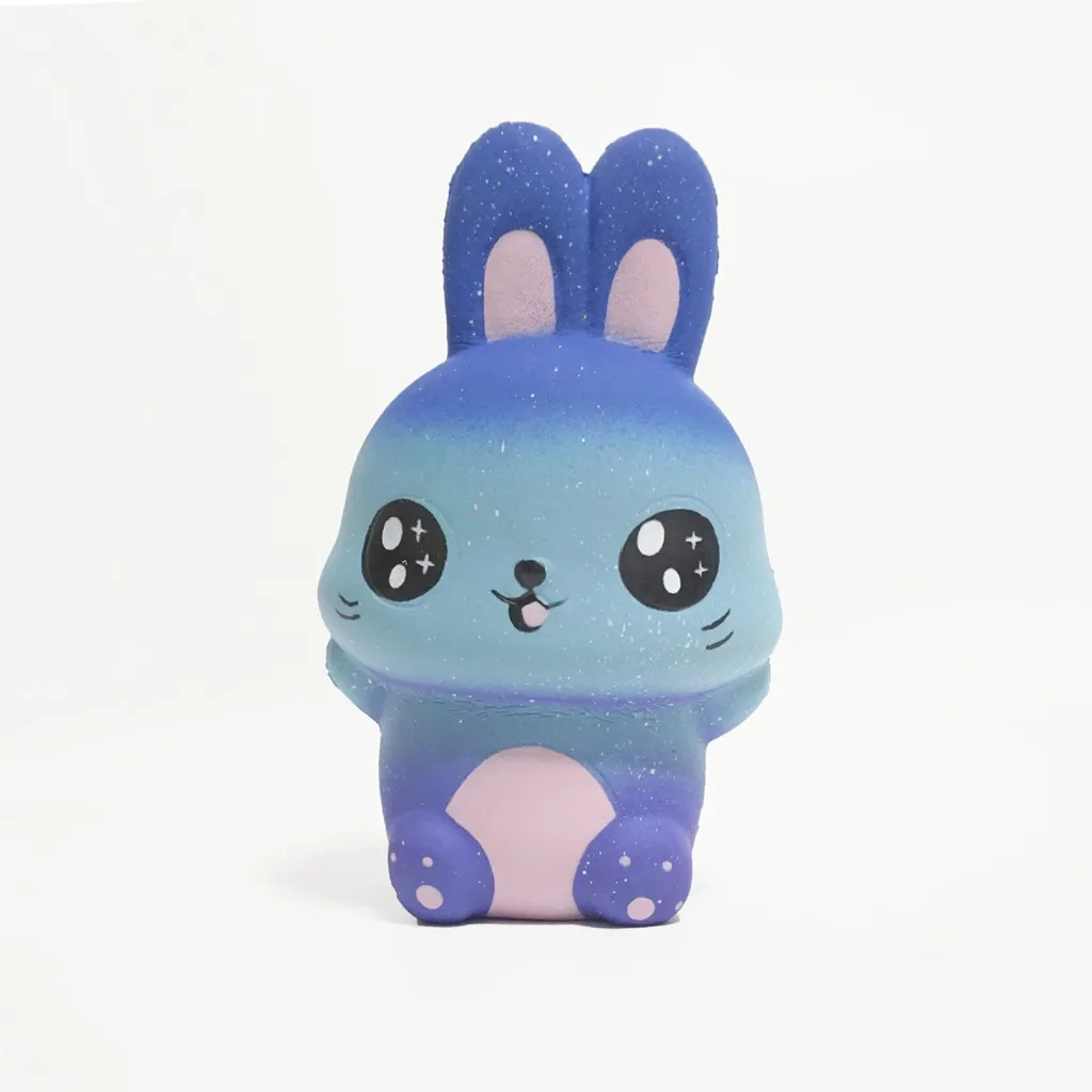 

Starry sky rabbit slow rebound decompression toys Scented Slow Rising Collection Squeeze Stress Reliever Toys c