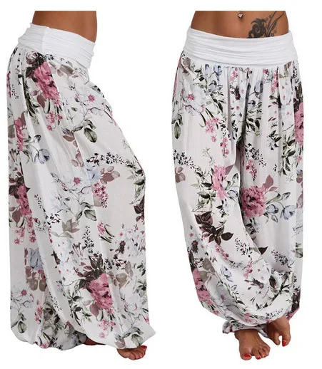 Лидер продаж 2020 женские модные повседневные брюки в индийском стиле Мешковатые