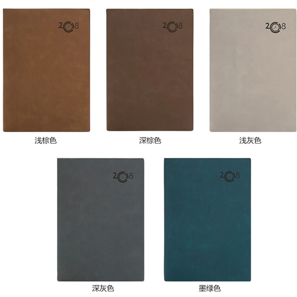 

New A5 Fitted Soft Copybook Business Notebook Planner Composition Book Calendar Schedule Gift