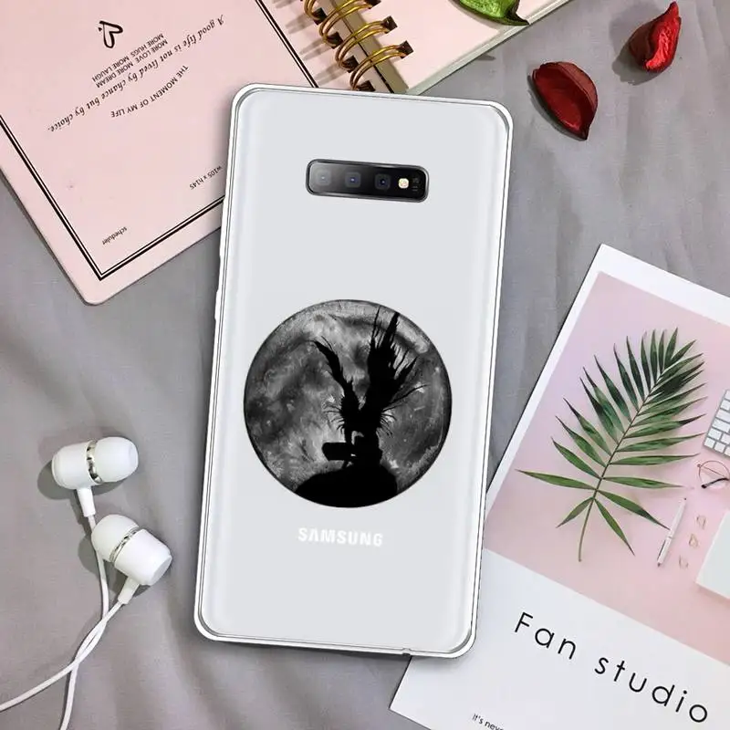 

rem and misa death note Phone Case Transparent For Samsung Galaxy A71 A21s S8 S9 S10 plus note 20 ultra