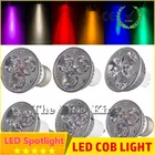 10X супер яркий GU10 светодиодный лампа 9 Вт, 12 Вт, 15 Вт, светодиодный потолочный светильник с регулируемой яркостью, GU 10 Светодиодный точечный светильник Встраиваемые тёплогобелый, красный, голубой, зеленый, Бесплатная доставка