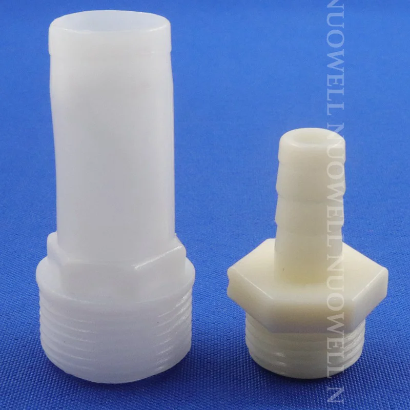 1 ~ 50 шт. пластиковый Штекерный соединитель для шланга 1/2 3/4 дюйма