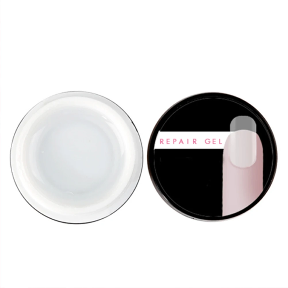 Горячая трещина ногтей ремонт Гель-лак стекловолокно расширение здание УФ гели