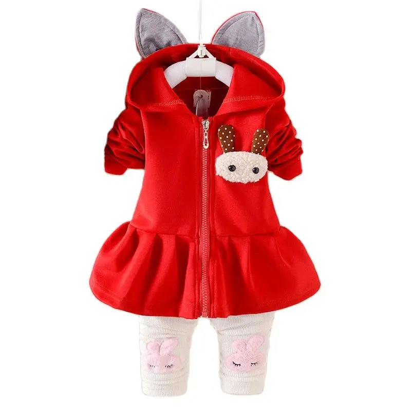 2021 г. Весенний комплект одежды для девочек одежда новорожденных пальто с