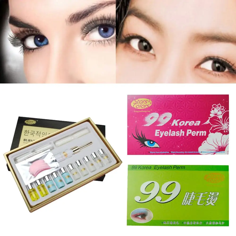 Набор для подтяжки ресниц Перманентная завивка и подтяжка косметический набор