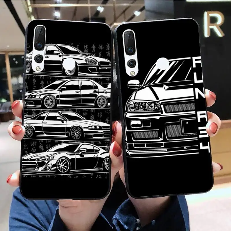 HPCHCJHM Лидер продаж Дрифт автомобиль JDM шикарный Милый чехол для телефона Huawei Honor 30