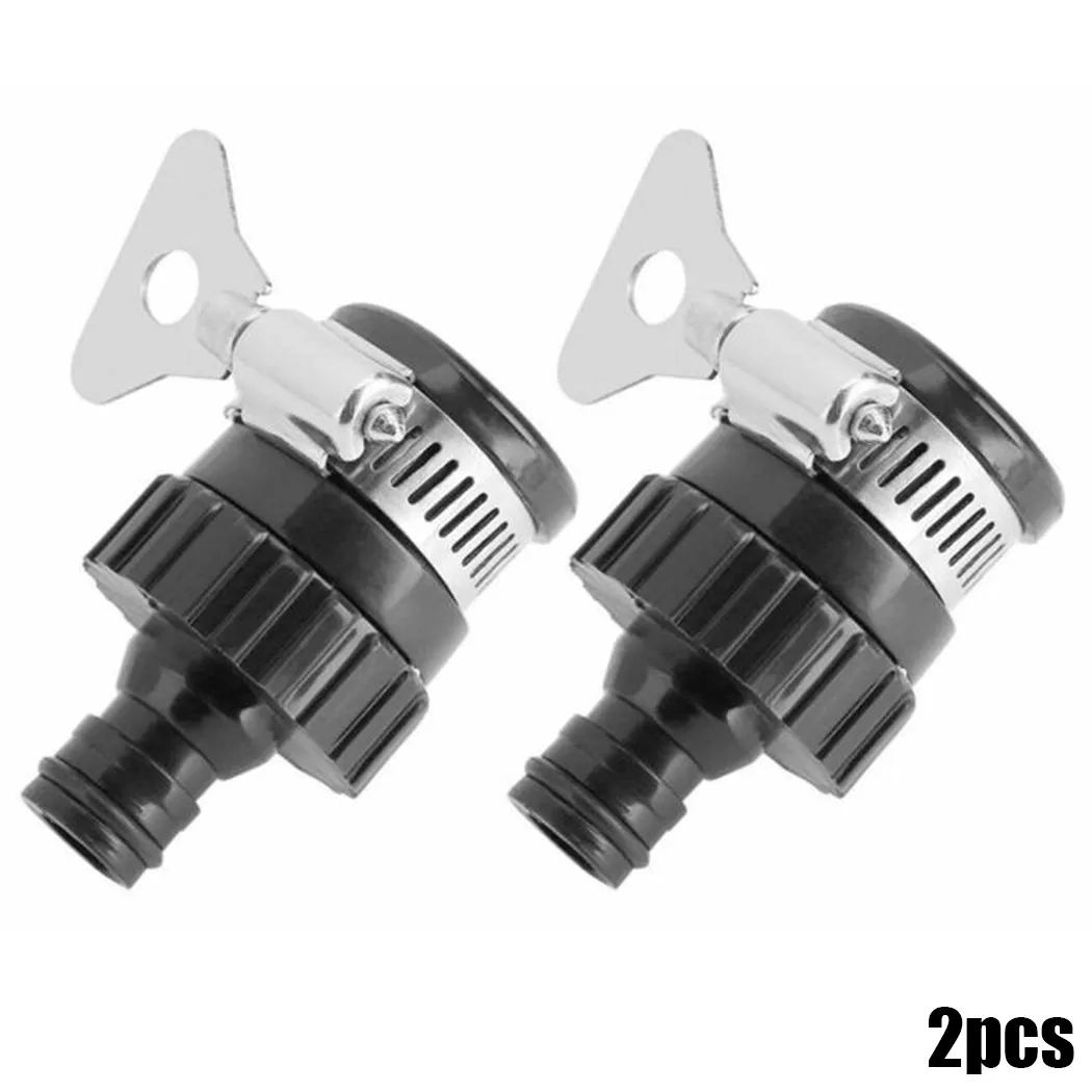 

13-17mm Tap Connector Adapter Car Washing Kitchen Mixer Tap Connectors To Garden Water Hose Pipe Fitting Faucet Adapter
