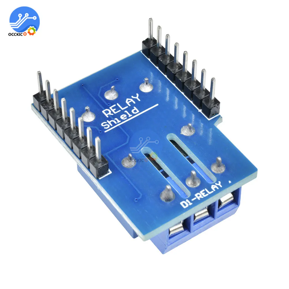 Релейный Щит V2.0.0 для WEMOS D1 mini Relay model ESP8266 макетная плата Arduino WeMos MINI 5V|Запасные