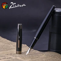 picasso vintage classic matte black fountain pen 920 pimio metal ink pen writing gift pen iridium fine 0 5mm for business office
