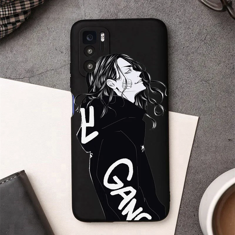 tokyo revengers phone case for xiaomi redmi note 10 pro 9 9c 9a note 9 pro for poco m3 pro x3 pro f3 manjirou anime xiaomi case free global shipping
