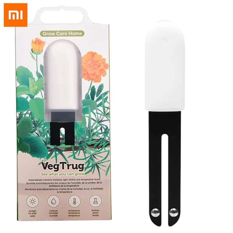 XIAOMI Mijia [глобальная версия] 4 в 1 цветочных растений свет температуры тестер сад
