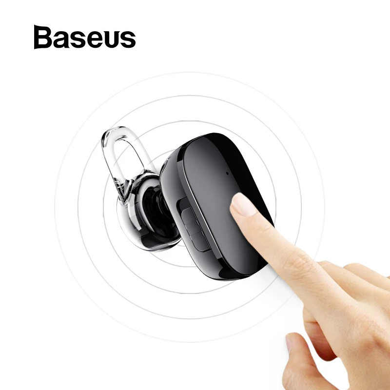 Baseus мини Беспроводной Bluetooth наушники для iPhone X 8 samsung S9 S8 наушники-вкладыши стерео Беспроводной Bluetooth наушники с микрофоном