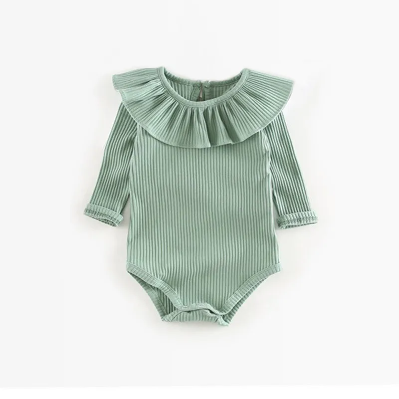 Baby romper 2 Зимние комбинезоны для маленьких девочек; осенняя одежда принцессы для новорожденных; одежда для От 0 до 2 лет девочек и мальчиков; комбинезон с длинными рукавами; одежда для малышей - Цвет: Baby romper 2