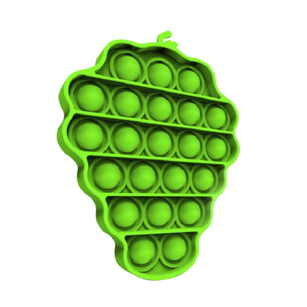 

New Fruit Shape Push Bubble Sensory Toys Autism Antistress Toys For Adult Children Decompression Toy