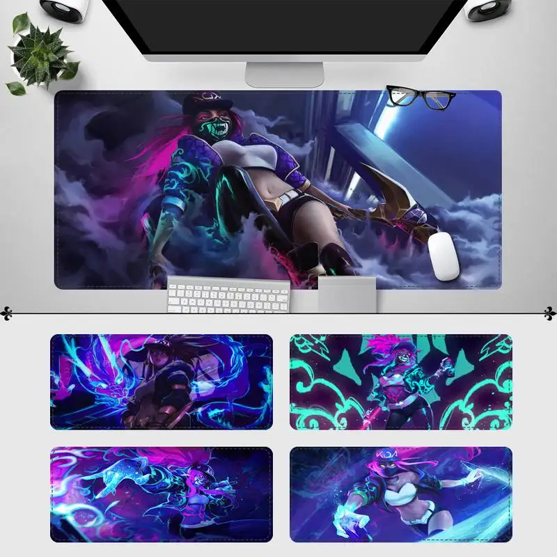 

Настольный коврик «League of Legends», игровой коврик для мыши Akali, Настольный коврик для ноутбука, большой игровой коврик для мыши «League of Legends»