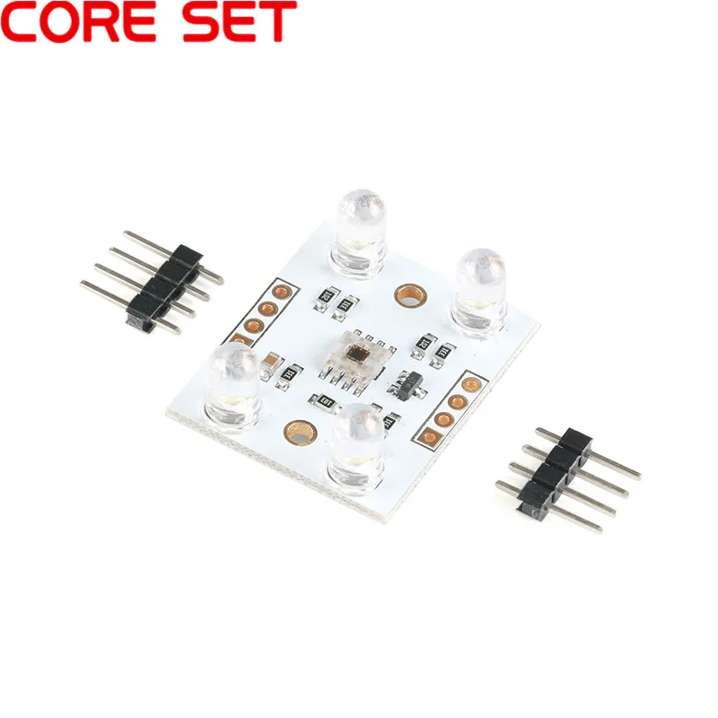 TCS3200 цветной датчик распознавания цвета модуль TCS230 Модернизированный для Arduino 3 5