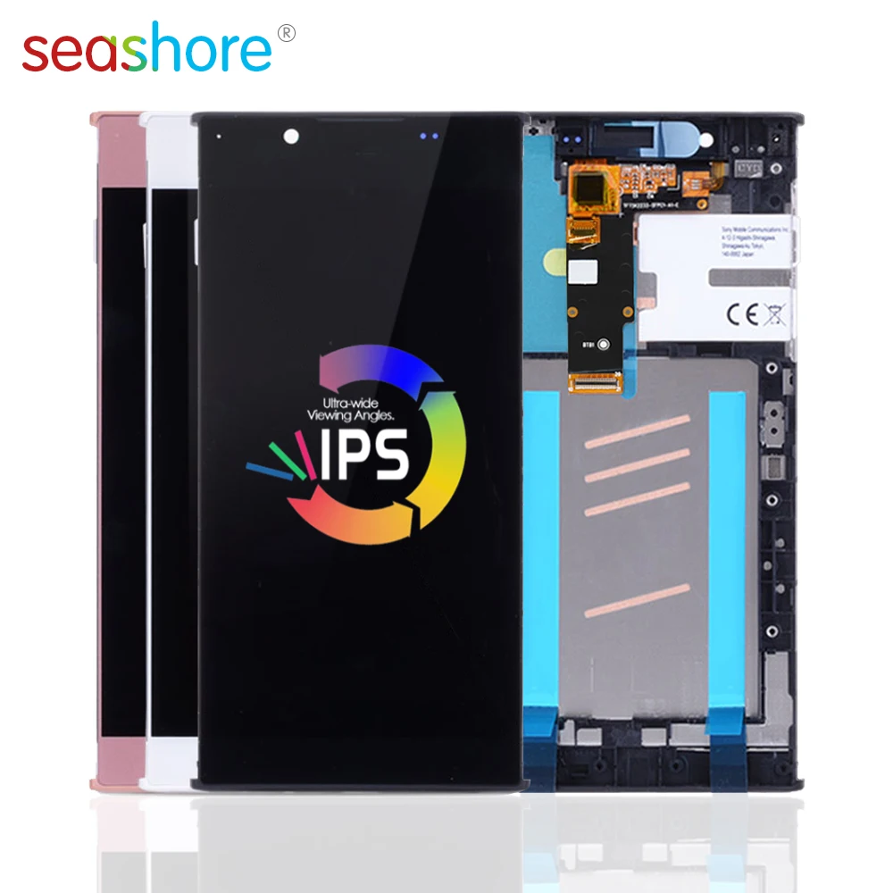 

5.5"ORIGINAL For SONY Xperia L1 LCD Touch Screen Digitizer Assembly For Sony L1 Display with Frame Replacement G3313 G3312 G3311