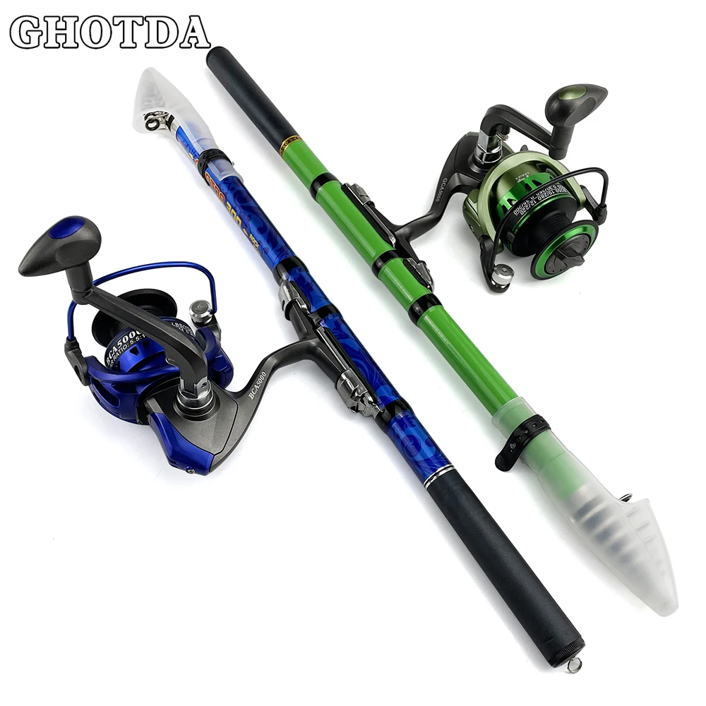 

Рыболовная катушка Combo 1,5-3,0 M телескопическая карбоновая удочка с 1000-3000 спиннинговая Рыболовная катушка Vara De Pesca