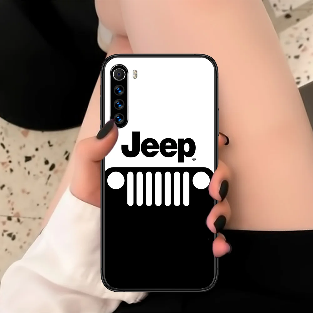 

Hot Car Jeep Phone Case For XIAOMI Redmi Note 3 4 5 6 7 8 9 Pro T S X Max Black black Hoesjes 3D Bumper Painting Cover Pretty