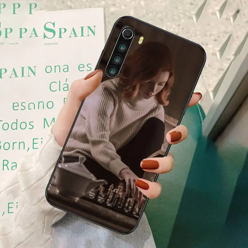 

ZFGHSHYQ The Queen's Gambit Soft Cover Phone Case For Redmi 7 8 9 A K20 30 Pro Note 8 9 Pro 9s