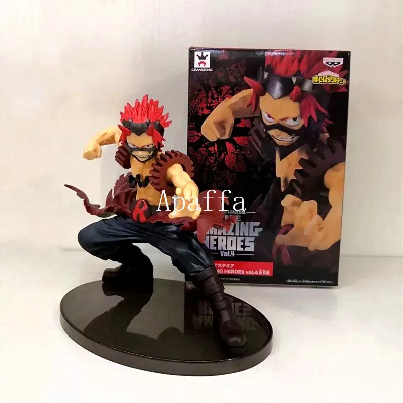 Экшн фигурка Моя геройская Академия Vol.4 13 см Kirishima Eijiro ПВХ модель игрушек японские