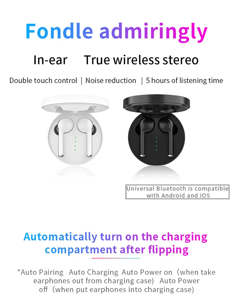 CALETOP TWS 40 Bluetooth 5,0 беспроводные наушники водонепроницаемые наушники с микрофоном Handsfree Водонепроницаемая гарнитура для huawei Xiaomi