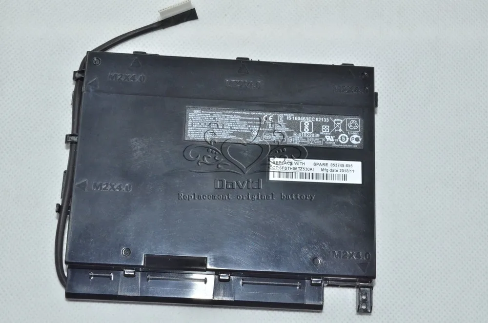 JIGU для HP 852801-2C1 PF06XL HSTNN-DB7M Оригинальный аккумулятор ноутбука Omen 17-w100 17-204TX 17t-w200 11 55 V