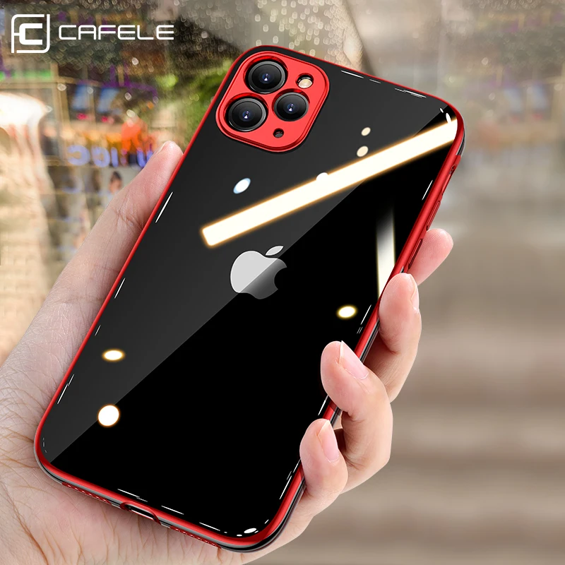 Оригинальный чехол Cafele для телефона iPhone 11 pro max Ультратонкий с точным отверстием