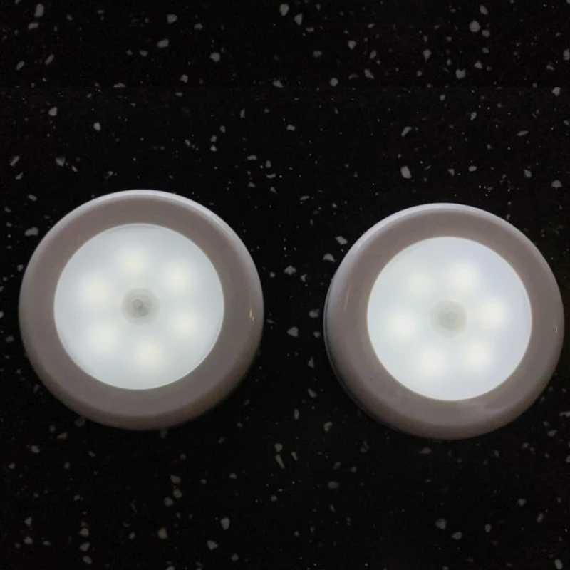 Беспроводной настенный светильник с пассивным ИК датчиком движения 6