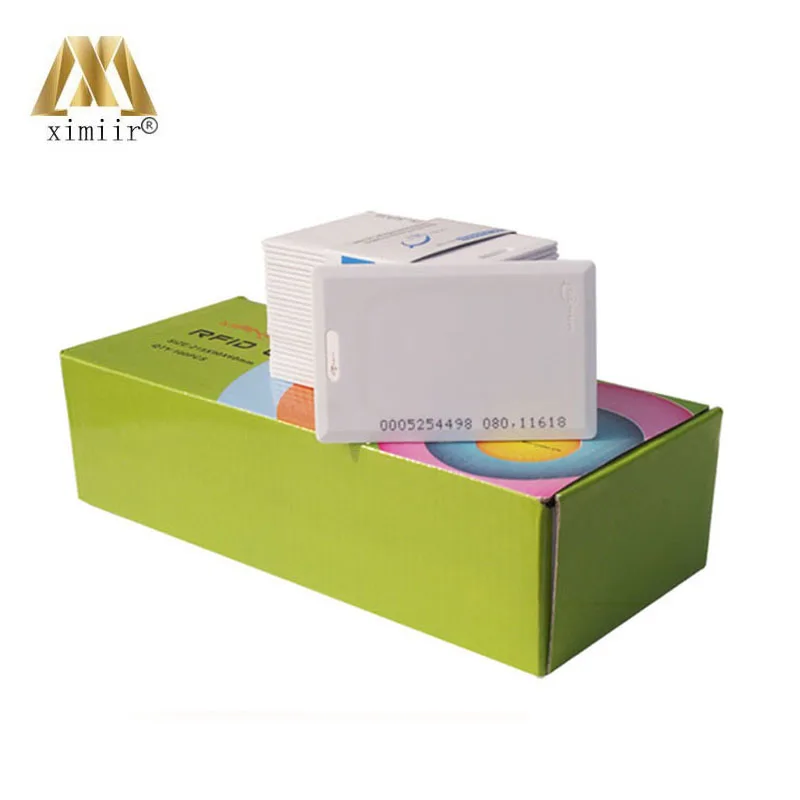 

EM Thick Card 100Pcs/box 125Khz RFID ID Proximity Mango Thick Card For Access Control System.