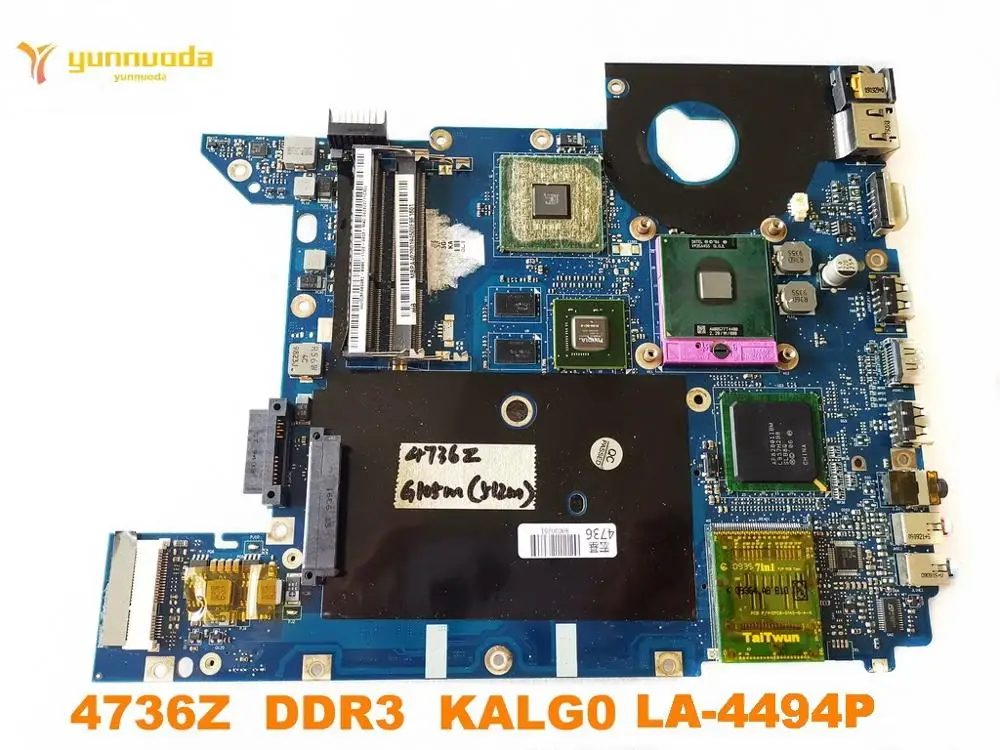 Оригинальная материнская плата для ноутбука ACER 4736 4736G 4736Z DDR3 KALG0 LA 4494P