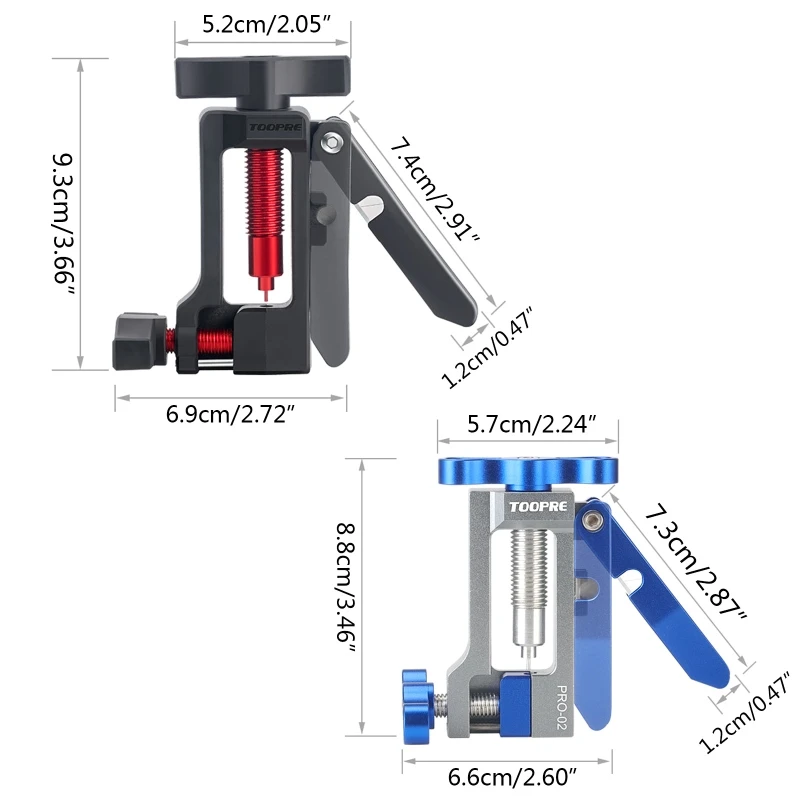 

Bicycle Oil Needle Driver Insertion Tool MTB Hydraulic Hose Fitting Inserter Tubing Cutter Cycling Multifunction T head