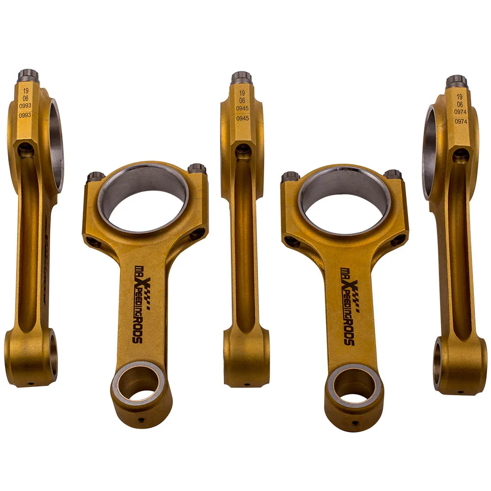 

H-Beam 4340 Conrods For Volvo C70 I MK I 1997-2005 Coupe 2.3 T5 Connnecting Rods Bielle Pleuel Shot Peened Floating Piston Pin