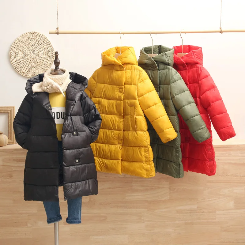 Winter Parkas Kids Jackets For Girls Boys Warm Thick Velvet Children's Coat Baby Outerwear Infant hooded Overcoat 3-10 years |