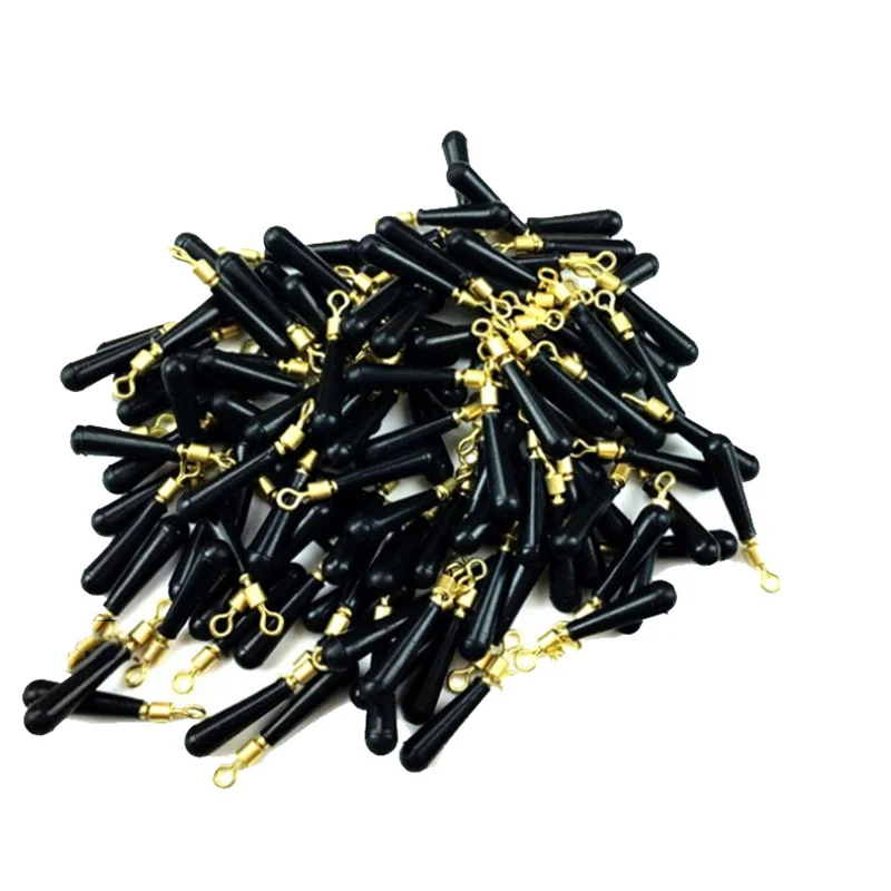 30 шт./лот Медная головка рыболовные снасти блок вращения поплавок отдых дрейф