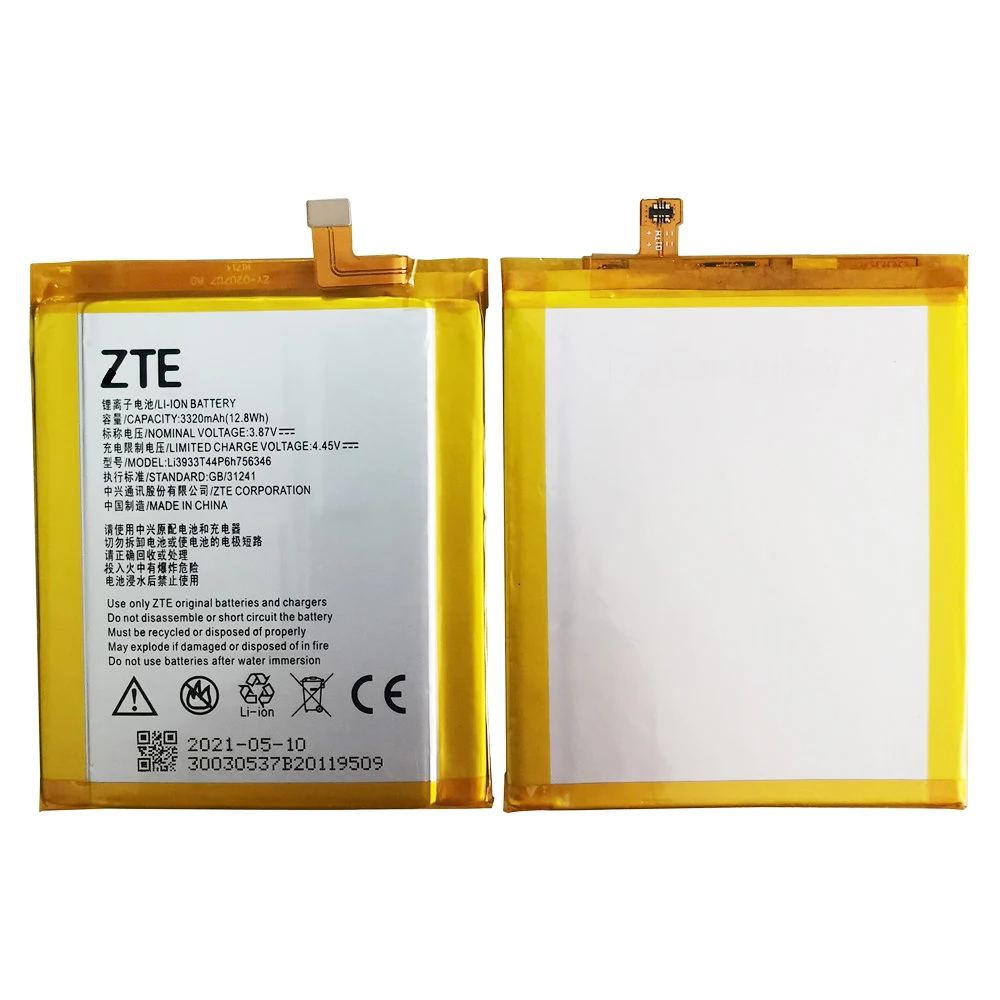 2021 100% оригинальный новый LI3931T44P8H756346 Аккумулятор для ZTE Axon 7 5 дюймов A2017 аккумулятор