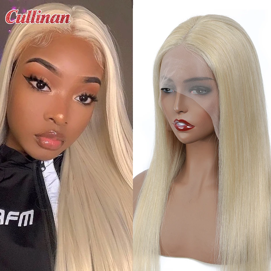 

Прямой парик из 613 человеческих бразильских волос на сетке спереди, продажа париков Cullinan, 150% плотность, Remy, прозрачные парики из 13X4 на сетке, ...