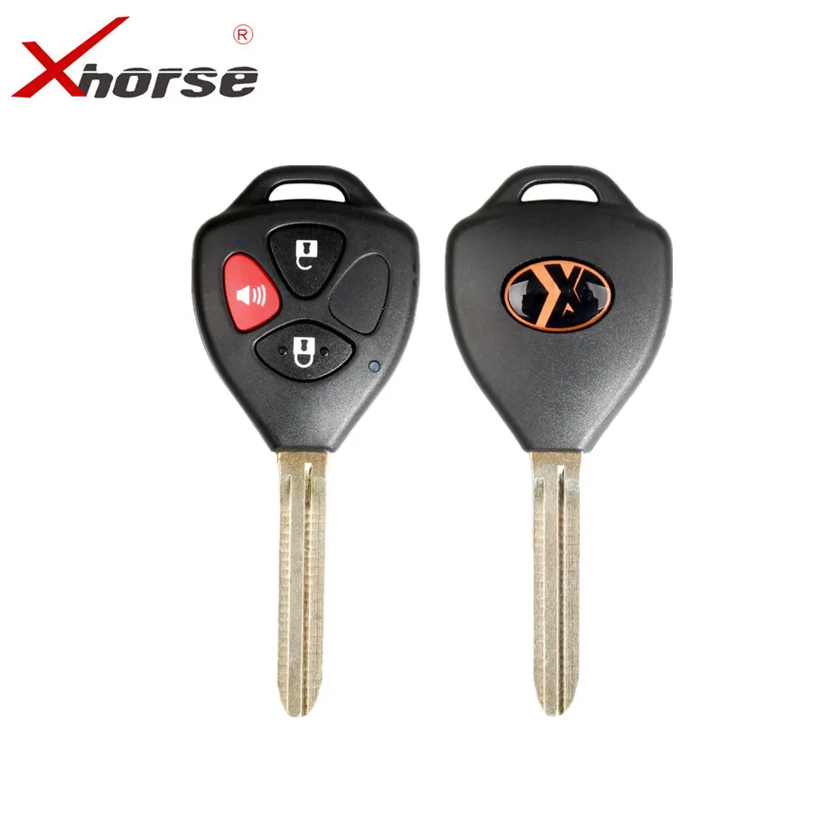 Универсальный дистанционный ключ XHORSE XKTO04EN для Toyota 3 кнопки VVDI VVDI2 инструмент