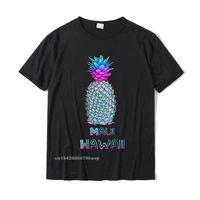 maui hawaii pineapple t shirt printed tops shirt for men company cotton t shirt classic camisa sweashirt