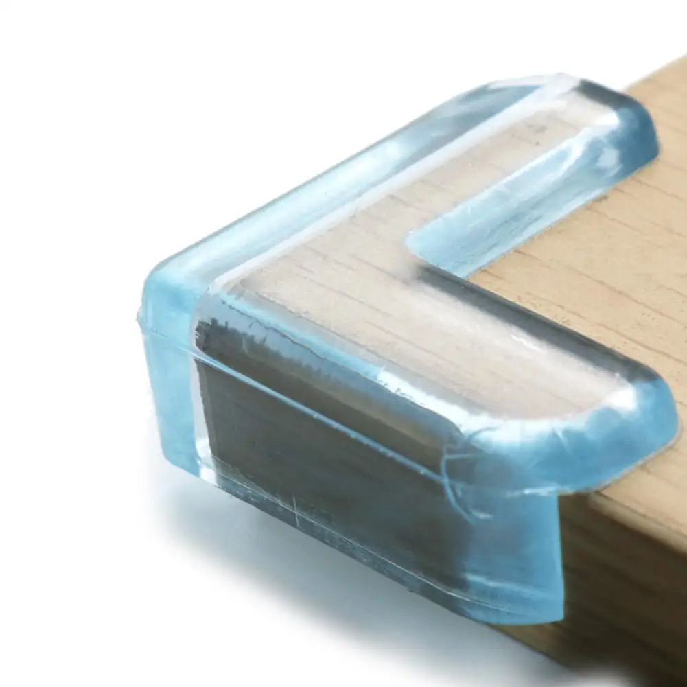

1Pc Baby Safety L Shape Transparent Protector Cover Table Corner Guards Children Protection Furnitures Edge Corner Guards