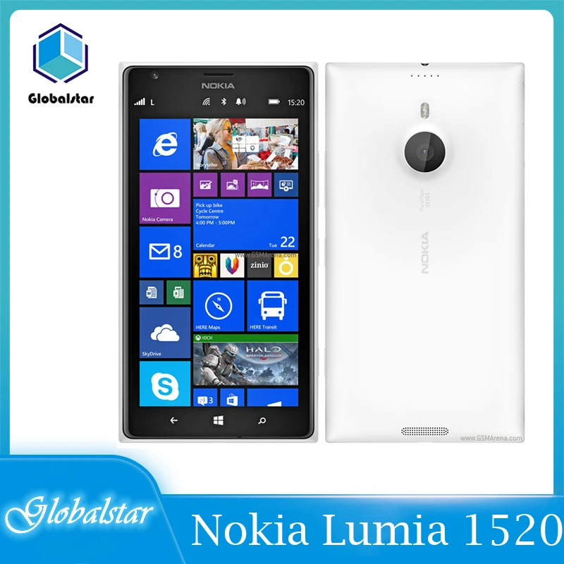 Мобильный телефон Nokia Lumia 1520 Восстановленный оригинальный разблокированный 20 МП 6