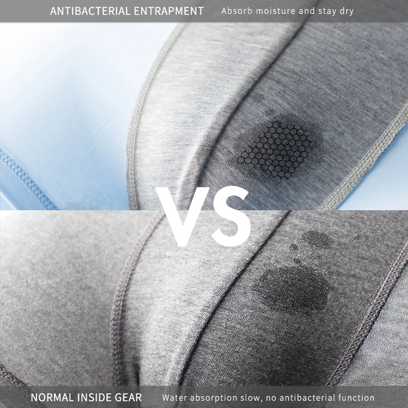 CARTELO Men Elastic Boxers Graphene 3A Antibacterial Underpants Pure Cotton Men Underwear Short Moisture Absorbent Male Panties