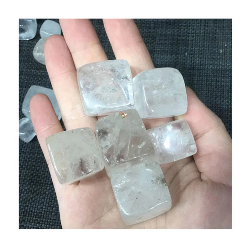 

Natural Polished Clear Quartz Cube Crystal Healing Stones For Decoration